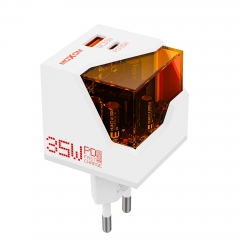 35WGAN Energy Cube Travel Charger