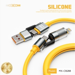 4-IN-1 Theme PD240W Silicone Data Cable