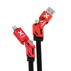 Mech 4-IN-1 Multifunctional Data Cable