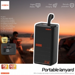 SCP22.5W 60000mAh LCD Portable Power Bank