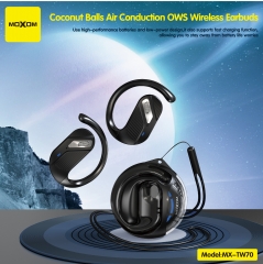 Coconut Balls Air Conduction OWS Wireless Earbuds