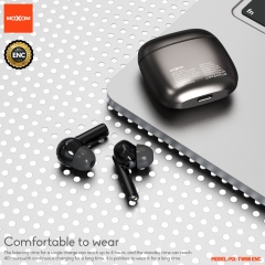 ENC Zinc Alloy TWS Wireless Earbuds