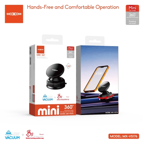 Mini Vacuum Suction Cup Car Holder