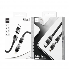 Colorful Four - in - One Thickened Fast Charging Data Cable