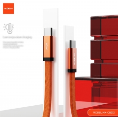 60W Fast Charging Aluminum-shell Braided Data Cable