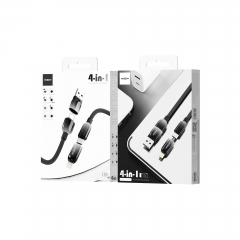 Colorful Four - in - One Thickened Fast Charging Data Cable