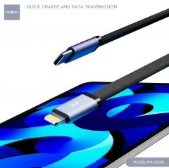 36W Fast Charging Aluminum-shell Braided Data Cable