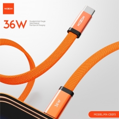 36W Fast Charging Aluminum-shell Braided Data Cable