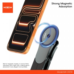 Foldable and rotatable manual suction cup holder