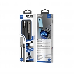 36W Fast-Charging Holder Data Cable