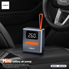 Mini 150PSI＆1800mAh Battery Air Pump