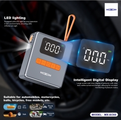 Mini 150PSI＆1800mAh Battery Air Pump