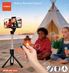 Detachable Phone Stand, Selfie Stick & Tripod