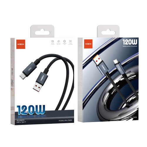 "120W Fast Charging Data Cable USB to Type-C"