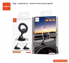 Magnetic holder for dashboards of different slopes