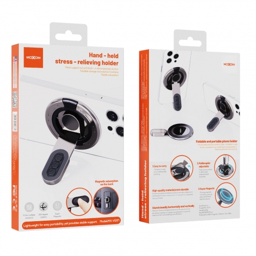 Hand - held stress - relieving holder