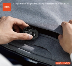 Magnetic holder for dashboards of different slopes