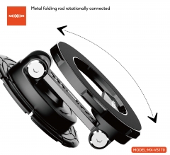Magnetic holder for dashboards of different slopes