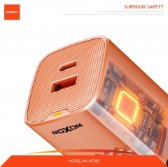 PD35W，QC18W EU Travel Charger