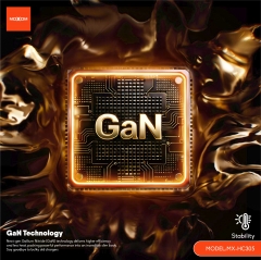 GaN PD45W，QC18W EU Travel Charger