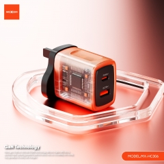 GaN PD45W,QC18W UK Travel Charger