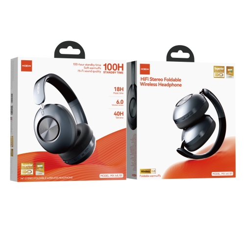 HiFi Stereo Foldable Wireless Headphone