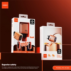 GaN PD45W，QC18W EU Travel Charger