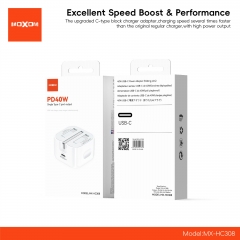 PD40W Type-C Port UK Super Fast Charger