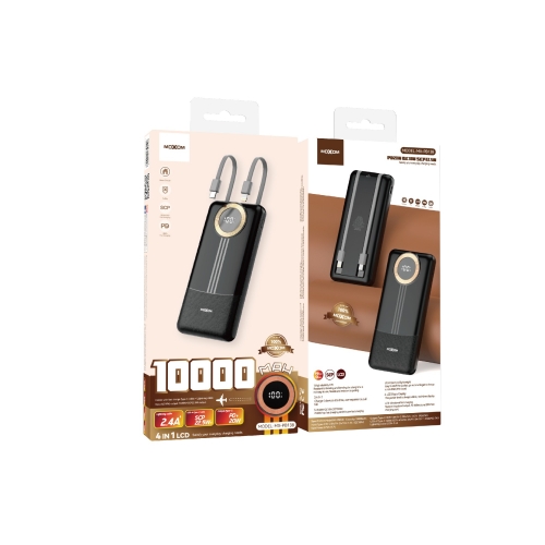 "4 IN 1 LCD PD20W QC18W SCP22.5W 10000mAh POWER BANK"