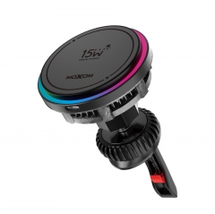 15W Car Cooling Magnetic Wireless Charging Holder