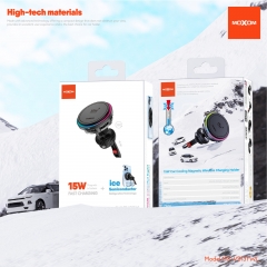 15W Car Cooling Magnetic Wireless Charging Holder