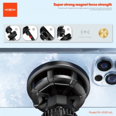 15W Car Cooling Magnetic Wireless Charging Holder