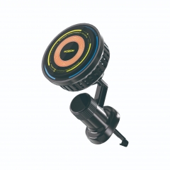15W Magnetic Wireless Charging Car Holder With Fan