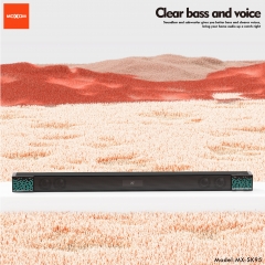 Fluorescent Soundbar And Subwoofer Stereo Speaker