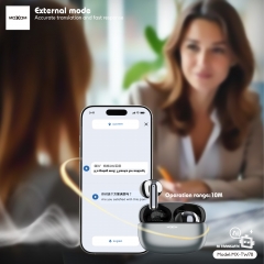 Sagacity Language Translator Wireless Earbuds