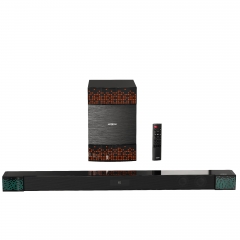 Fluorescent Soundbar And Subwoofer Stereo Speaker