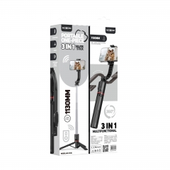 3 IN 1 Multifunctional One-Piece Selfie Stick Tripod