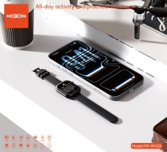 5ATM Water-Resistant Heart rate Smartwatch