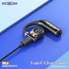 Air Conduction LCD OWS Wireless Earbuds