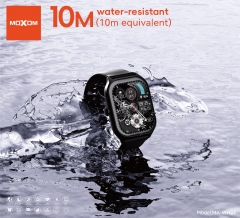 1ATM Water-Resistant 2.01-inch TFT Square Screen Smartwatch