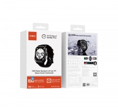 1ATM Water-Resistant 2.01-inch TFT Square Screen Smartwatch