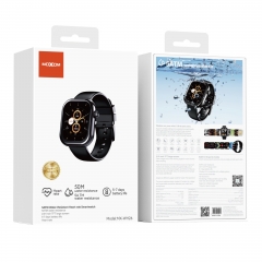 5ATM Water-Resistant Heart rate Smartwatch