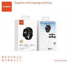 5ATM Water-Resistant Heart rate Smartwatch