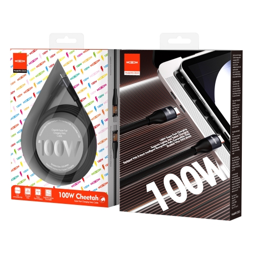 "100W Cheetah Super Fast Charging Data Cable Type-C to Type-C"