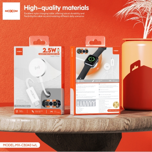 2.5W Magnetic Watch Charging Cable