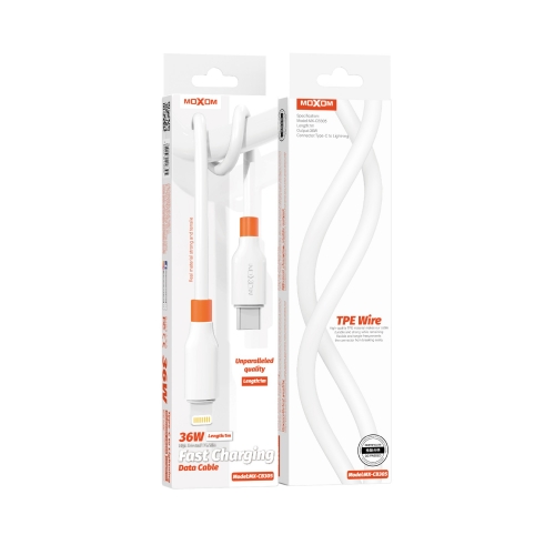 "36W Tide Fast Charging Data Cable Type-C to Lightning"