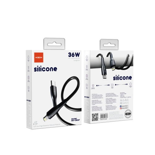 "36W Jelly Fast Charge Data Cable Type-C To Lightning"