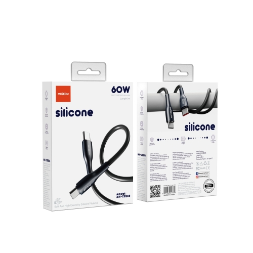 "PD60W Jelly Fast Charge Data Cable Type-C To Type-C"