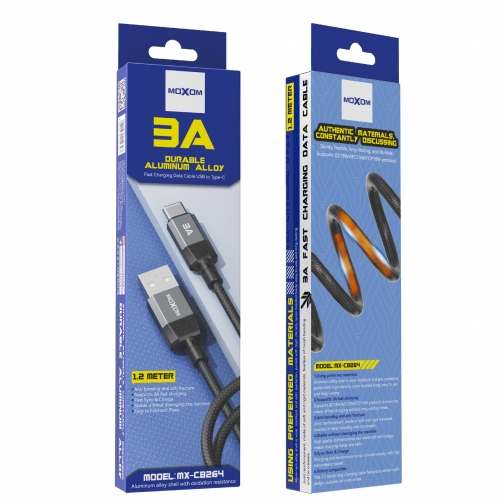 "3A Fast Charging Data Cable USB to Type-C"