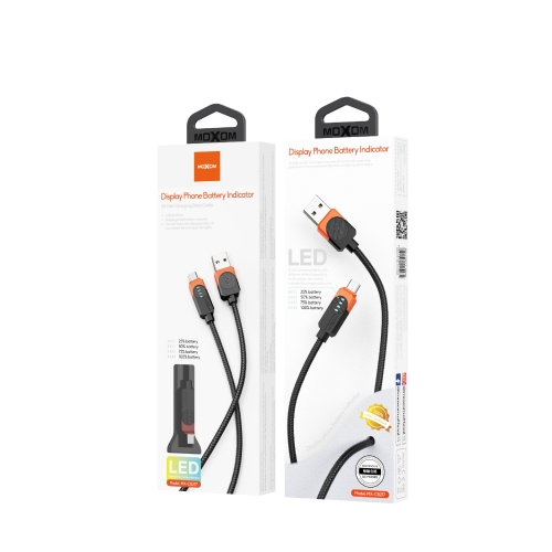 "3A LED Fast Charging Data Cable USB to Micro"